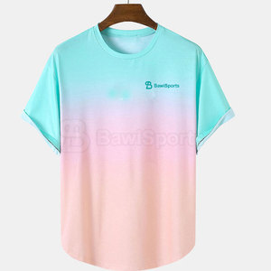 Recién llegado, camiseta hecha a medida para hombre, diseño único, tamaño de secado rápido, tela de punto de algodón 100% personalizable - Product Image 1