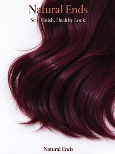 Perruque en cheveux humains ondulés brun-roux, ondulations naturelles douces, perruque sans colle avec dentelle frontale pour femmes - Product Image 6