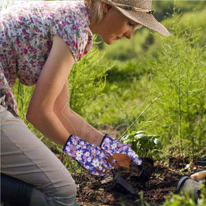 Gants de jardinage multi-usages pour une utilisation quotidienne, gants de jardinage en coton écologiques, ajustement confortable, en vente - Product Image 6