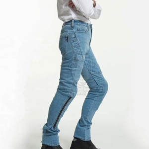 Vente en gros Faible MOQ Jeans pour hommes respirants à boutons Pantalons sur mesure Hiver Printemps Dernier design Haute qualité - Product Image 3