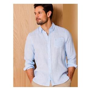 Camisa Ligera y Suave para Hombre, Apta para Oficina, Uso Casual y Fines de Semana, con Tacto Suave y Diseño Elegante - Product Image 1