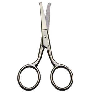 Ciseaux de manucure professionnels en acier inoxydable de haute qualité outil de beauté droit pointu pour les sourcils de cheveux du visage de soins personnels - Product Image 4