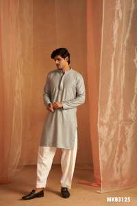 Qualité d'exportation indienne Style moderne vente chaude dernier pantalon Kurta en Viscose avec fabrication de travaux de broderie Chikankari de l'Inde - Product Image 6