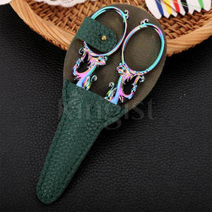 Tijeras de Bordado de Precisión con Construcción Duradera y Cortes Precisos, Puntas Afiladas y Manejo Cómodo - Product Image 3