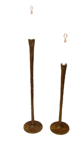 Elegante Juego de Portavelas de Metal Plateado, Candelabros de Aluminio de Lujo para Centros de Mesa de Boda, Decoración del Hogar - Product Image 3