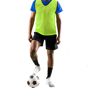 Chaleco de Fútbol para Entrenamiento, Reversible, de Malla, con Número y Logotipo del Equipo, para Hombres, Mujeres, Jóvenes y Niños - Product Image 3