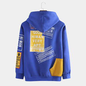 Sudadera con Capucha Térmica para Hombre, 100% Algodón, Logotipo Personalizado, Sudadera con Capucha, Chaqueta con Capucha Cálida de Invierno, Fabricación al por Mayor OEM - Product Image 2