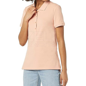 Service OEM Concevez votre propre logo T-shirts polo pour femmes Chemises polo décontractées personnalisées pour femmes - Product Image 1