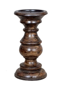 Portavelas de Madera Estilo Vintage, Perfecto para Regalos, Decoración del Hogar, Exhibición de Eventos Especiales y - Product Image 5