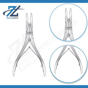 Leksell - Pinza de acción compuesta para huesos, manual, 240 mm de longitud, 3 mm de ancho, acero inoxidable quirúrgico, certificación CE, clase I, juego de instrumentos - Product Image 3