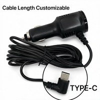 Cable de extensión para encendedor de coche OEM con doble salida para DashCam, DVR, salida independiente para móvil, cable cargador de coche de 12V 24V