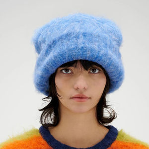 Gorros de Invierno Baratos, Gran Inventario Listo para Enviar, Gorros de Punto de Mohair, Opciones Multicolores - Product Image 4