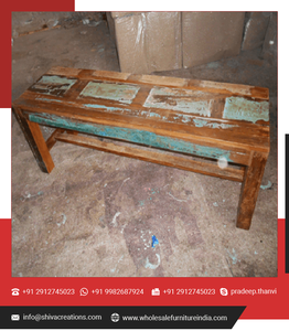 Tabouret de maison en bois massif au design moderne pouf meubles en bois de récupération bureau à domicile hauteur réglable meubles de confiance antiques - Product Image 5