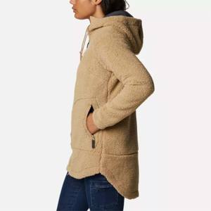 Fabricant de vêtements d'extérieur Streetwear Veste zippée en laine Sherpa à la mode Veste polaire Sherpa à imprimé personnalisé pour femmes - Product Image 6