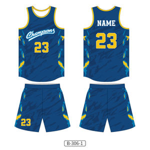 BSCI, uniforme de baloncesto de verano para ropa deportiva al aire libre, conjunto de chaleco y pantalones cortos de malla sublimada impresa de alta calidad de talla grande - Product Image 2