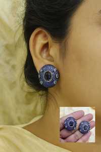 ต่างหูสตั๊ดรูปดาวเพชรแบบพรีเมี่ยมของอเมริกาพร้อมการตั้งค่านาโนที่หรูหราเป็นประกายเครื่องประดับสวมใส่ได้ทุกวันและงานปาร์ตี้ - Product Image 4