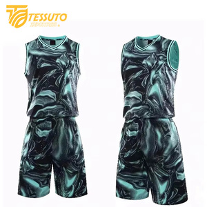 Ensemble de maillots de basket-ball personnalisés unisexe Réglage de vêtements de sport à séchage rapide Matériau respirant Logo personnalisé Caractéristiques numériques XS - Product Image 6