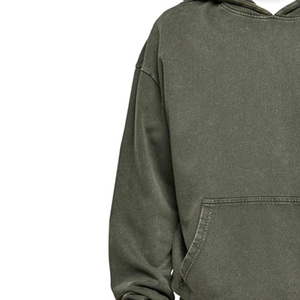 Meilleure vente Sweat à capuche en polaire lourde 100% coton conçu sur mesure pour hommes imperméable OEM imprimé Logo surdimensionné de haute qualité - Product Image 4