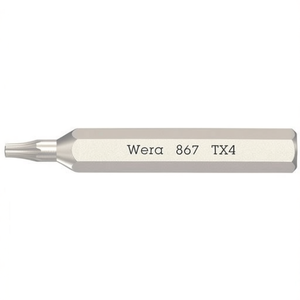 Destornillador de Alta Calidad WERA Bit 867/0 Micro TX 4 L.30mm VPE 10 - Product Image 2