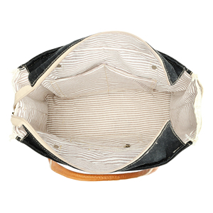 Sac fourre-tout rétro de grande capacité pour femmes avec poignée en cuir motif de lettre en toile écologique pour les voyages et les cadeaux - Product Image 3