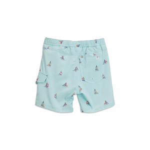 Manufacturer'<b>s</b> Casual Canvas Boardshorts Quick Dry 4-Way Stretch Vintage Solid Black <b>White</b> Stripe Mid Drawstring OEM Service - Product Image 6