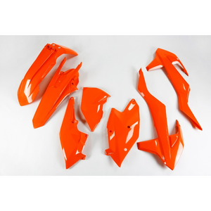 Per KTM EXC 150 2017-2019 Kit in plastica fluorescente arancione accessori moto - Product Image 1