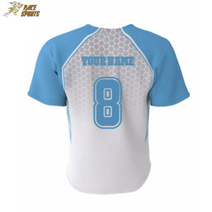 Maillot de baseball unisexe 2026 de qualité standard, personnalisable avec logo, respirant, impression numérique, 100 % polyester, antibactérien - Product Image 3