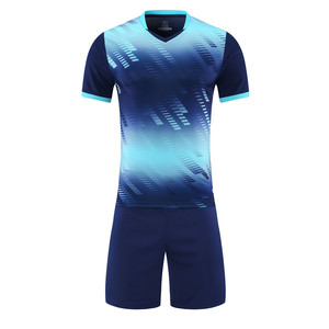 Uniformes de fútbol personalizados de alta calidad con el nombre y logotipo de su equipo Nuevo diseño Uniformes de equipo unisex Color y tela personalizados - Product Image 2