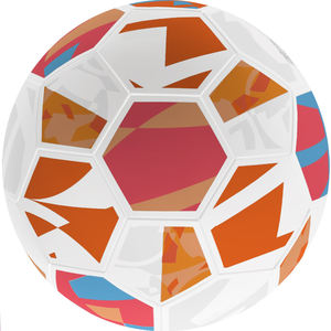 Ballon de football d'entraînement hybride personnalisé 32 panneaux Ballons de football de qualité supérieure en 3 couleurs cousus à la machine - Product Image 1