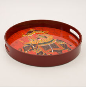 Trang chủ trang trí phục vụ Bát khảm và men hoàn thiện bộ đồ ăn ăn kẹo và món tráng miệng phục vụ bát và khay cung cấp - Product Image 2