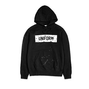 Sudadera con Capucha UE-189034 con Logotipo Drip Star, Tela French Terry, Tallas XXS-6XL, Temporada Otoño, con Cierre, Bordado 3D y Serigrafía - Product Image 1
