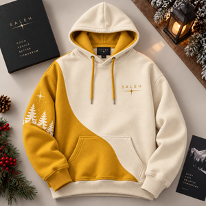 เสื้อฮู้ดคริสต์มาสพิมพ์ลายตามสั่ง เสื้อกันหนาวแบบสวมหัว สไตล์ลำลองสำหรับทุกเพศ ขายส่ง รับทำโลโก้ตามสั่ง - Product Image 4
