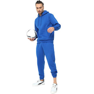 Survêtement unisexe en molleton de coton pour femmes survêtement en coton uni personnalisé sports d'hiver vierge pour couples - Product Image 5