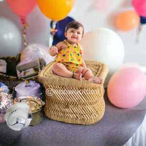 Lujo elegante hecho a mano ecológico recién nacido Ottomani recién nacido sesión de fotos Ottomani para niños cama de madera accesorios dormitorio aplicación - Product Image 2