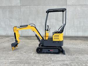 Envío Gratis TP13 Mini Excavadora Hidráulica de 1 Tonelada, Motor de Gasolina de 11HP, Orugas de Goma, Cucharón de 300mm, Hoja de Bulldozer y Martillo Hidráulico - Product Image 1