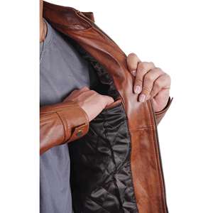 Nouvelle Arrivée 2026 – Blouson en Cuir Premium Super Tendance pour Homme – Service OEM Disponible – Blouson Moto Décontracté en Cuir Véritable Style Vintage - Product Image 4