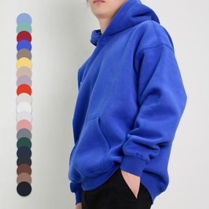 Sweat-shirts unisexes en coton lourd de qualité supérieure, brodés, surdimensionnés, 320 GSM, confortables, durables, écologiques, vêtements décontractés - Product Image 2