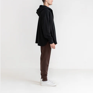 Sudadera con Capucha Esencial para Hombre, a la Moda, Cómoda, Ecológica, Personalizable, Mezcla de Algodón y Poliéster, para Otoño - Product Image 6