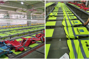 Chaleco de Seguridad Reflectante Personalizado, Chaqueta de Poliéster Impermeable con LED Intermitente, Logotipo Personalizado, Alta Visibilidad, Unisex, Ropa de Trabajo - Product Image 6