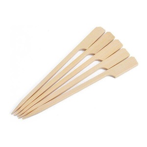 Prix le plus bas pour des brochettes en bambou plates pour barbecue, brochettes en bambou en gros, haute qualité, sans taxe pour l'UE et les États-Unis - Product Image 2