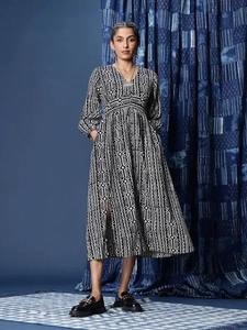 Vestido largo de algodón con estampado Floral elegante y romántico novia boda verano desgaste para niña transpirable cómodo regalo de cumpleaños - Product Image 2