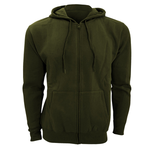 Sudaderas con capucha y cremallera para hombre, sudadera informal de manga larga, sudaderas con cordón a la moda, sudadera básica personalizada para hombre - Product Image 3