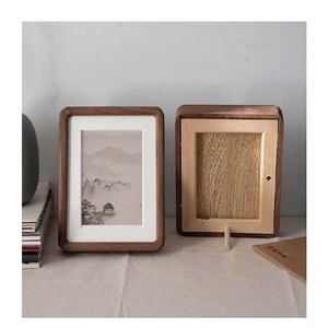 Tùy chỉnh rắn gỗ hình ảnh khung mộc mạc Walnut Gỗ Tếch gỗ khung ảnh <span class=keywords><strong>4x6</strong></span> 5x7inch - Product Image 2