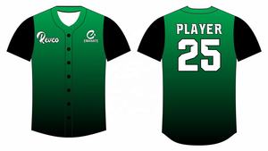Jersey de béisbol para hombre más vendido, diseño personalizado, conjunto de uniforme de equipo, nuevo estilo, uniforme de béisbol cómodo, Jersey - Product Image 2