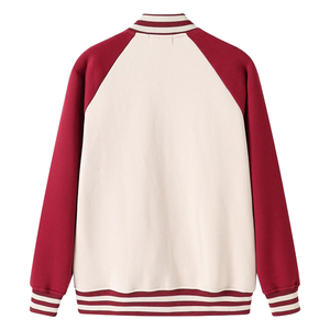 Veste de survêtement en molleton personnalisée Kapa Alpha Psi rouge et blanc |   Veste Athlétique Grecque avec Logos Brodés - Product Image 2