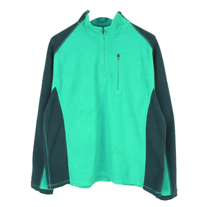 Top qualité hommes demi fermeture éclair sweat col montant pull tissu polaire extérieur adulte hommes sweat avec poche avant - Product Image 2