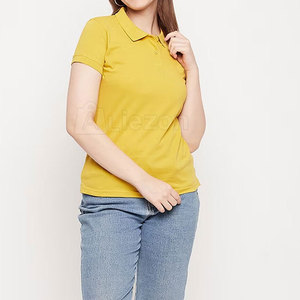 เสื้อโปโลผู้หญิงใส่สบายเสื้อโปโลไซส์ใหญ่พิเศษ - Product Image 5