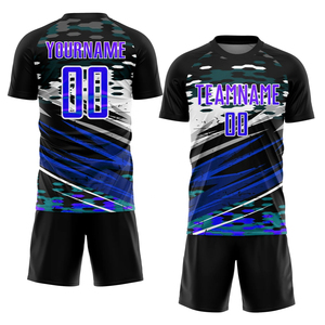 Nouvelle saison 2025 équipe de Football personnalisée porter Sublimation Football France chemise maillot de Football uniforme Club vêtements de sport - Product Image 2