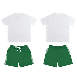 Novedad de verano, conjuntos de pantalones cortos de primavera para hombre, camiseta DTG, conjunto de chándal de dos piezas para ropa de marca para hombre, conjuntos de 2 piezas - Product Image 2