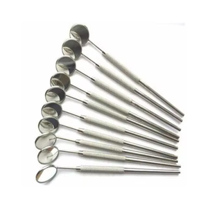 ชุดเครื่องมือทันตกรรมแบบใช้ซ้ำได้ 12 ชิ้น # ด้ามจับกระจกตรวจช่องปาก 5 นิ้ว ผลิตจากสแตนเลสเกรดเยอรมัน ได้รับการรับรองมาตรฐาน CE เครื่องมือผ่าตัดแบบใช้มือ - Product Image 5